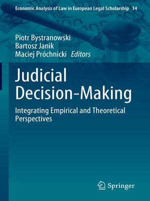 cover image of Judicial Decision-Making